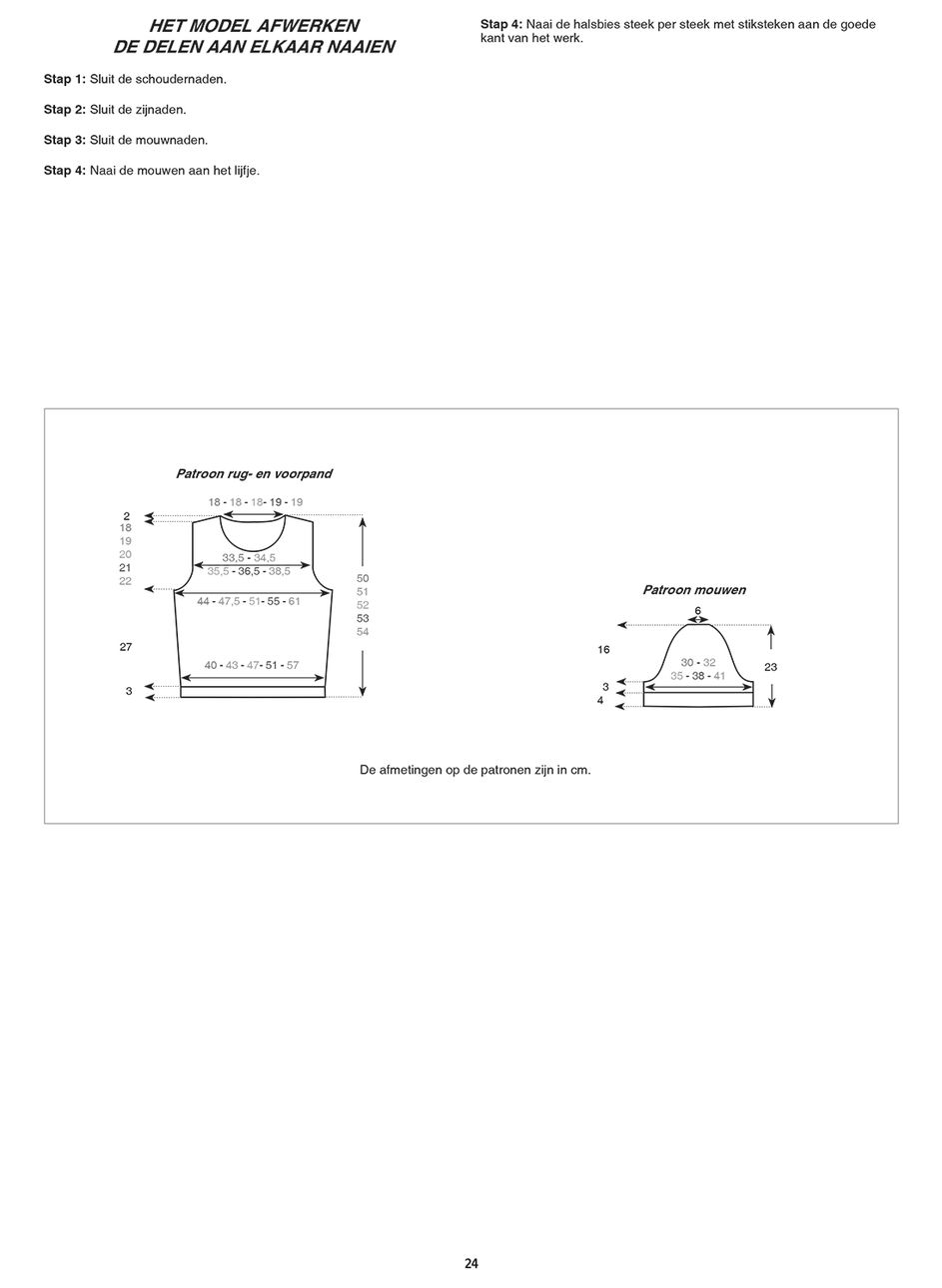 Gratis Breipatroon Shirt