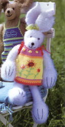 Haakpatroon konijn wit