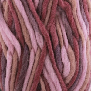Eskimo 43p zand/lila/aubergine print