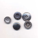 Knoop 20 mm metaal zilver