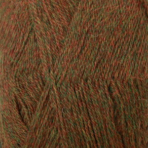 DROPS Alpaca 5470m donker linde groen gemeleerd op=op 