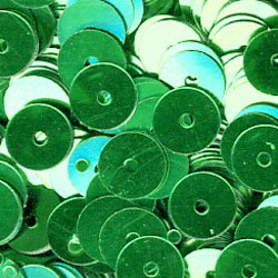 Pailletten 5 mm 4 groen