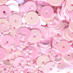 Pailletten 5 mm 16 licht roze