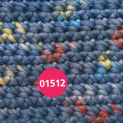 Magicline Dotty 1512 denim blauw op=op 