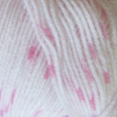 Populair colori 4 wit met roze spikkels