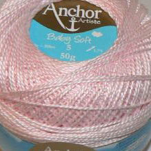 Anchor baby soft dikte 8 - 48 licht roze op=op 