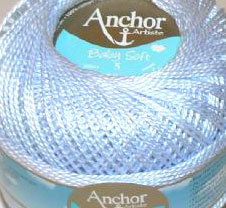 Anchor baby soft dikte 8 - 128 licht blauw op=op 