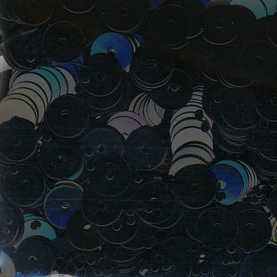 Pailletten 8 mm 0136 zwart