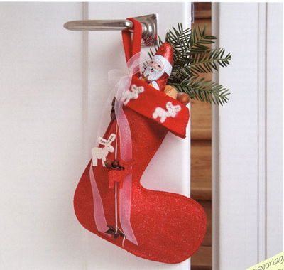 Kreativ 707 Kerstsok van vilt