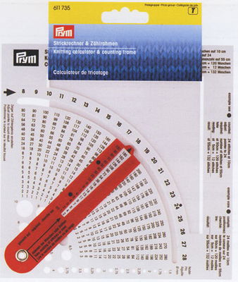 Breicalculator met breinaalddiktemeter - PRYM 611735