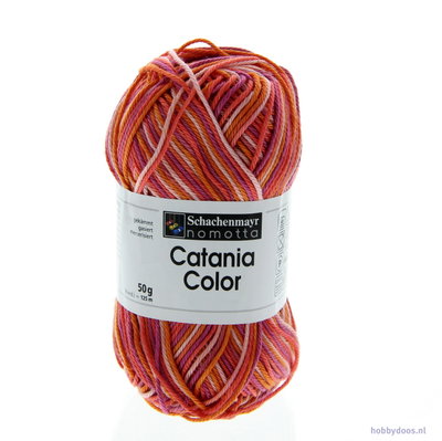 Catania color 35 asia - rood gemeleerd op=op 