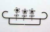 Deco hanger 3 bloemetjes 14 cm