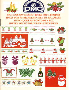 DMC creative world - ideeen om te borduren voor de kerst 14086