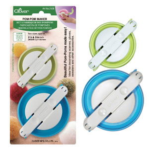 Clover 3126 Pompon maker 65 en 85 mm