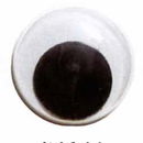 Wiebelogen 15 mm (24 paar - zelfklevend)