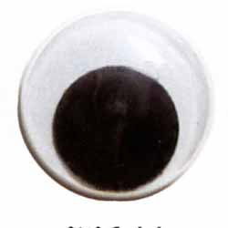 Wiebelogen 15 mm 24 paar - zelfklevend 