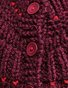 Knoop 657881 framboos 25 mm op=op 