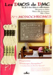 DMC Monogram - Printemps champetre