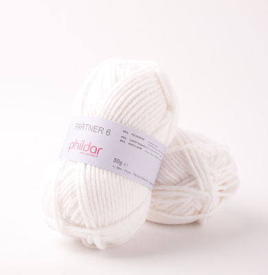 Phildar Phil Partner 6 Blanc