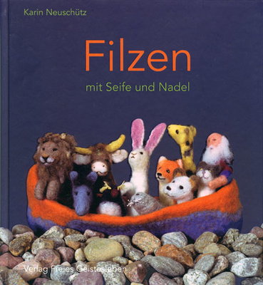 filzen mit seife und nadel