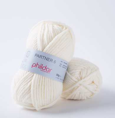Phildar Phil Partner 6 Ecru op=op uit collectie 