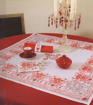 DMC No 3 14562e Decors de fetes - ornement rouges op=op 