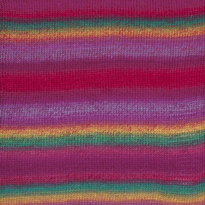 DROPS Delight 11 lila/groen op=op uit collectie 