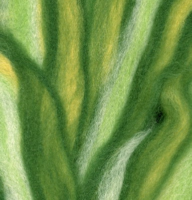 Merino viltwol filtzit multicolor 104 lemon gras op=op 