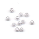 Kraal 4 mm parel - parel wit (80  Stuks)