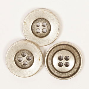 Knoop 18 mm zilver - 533