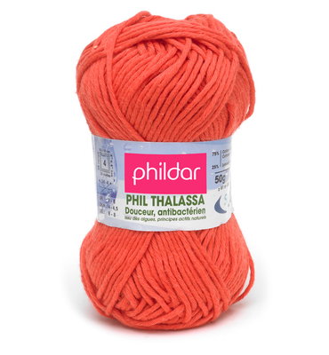 Phildar Phildar Phil thalassa 0001 coquelicot op=op 