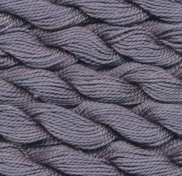 DMC cotton perle 5 - 0414 aluminium grijs - donker op=op uit collectie 