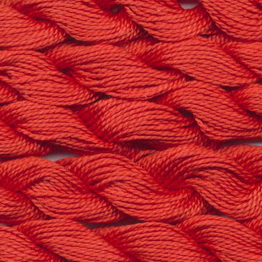 DMC coton perle 5 - 0350 Koraal rood - donker op=op uit collectie 