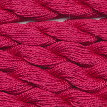 DMC cotton perle 5 - 0600 cranberry roze - extra donker op=op uit collectie 
