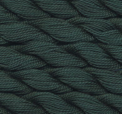 DMC cotton perle 5 - 0500 oud blauw/groen - ultra donker op=op uit collectie 