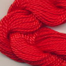 DMC cotton perle 5 - 0666 kerstmis rood - licht (op=op uit collectie)