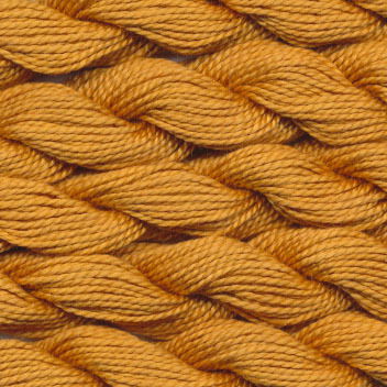 DMC cotton perle 5 - 0783 goud geel - medium op=op uit collectie 