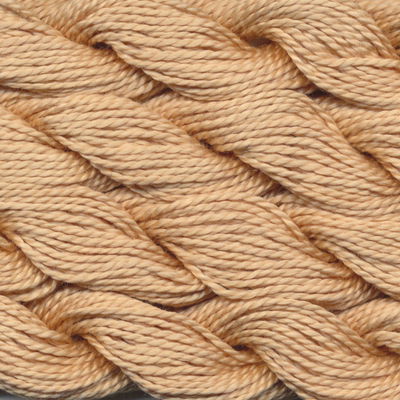 DMC cotton perle 5 - 0738 creme/geel op=op uit collectie 