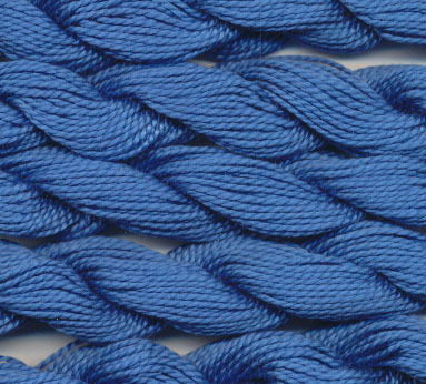 DMC cotton perle 5 - 0798 delfts blauw - donker op=op uit collectie 
