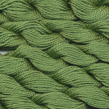 DMC cotton perle 5 - 0988 bos groen op=op uit collectie 