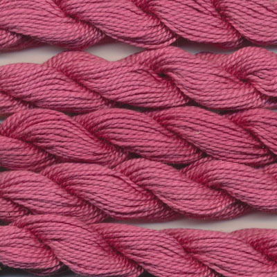 DMC cotton perle 5 - 3687 puim roze - donker op=op uit collectie 