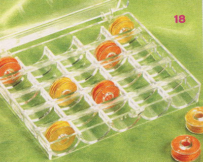 Opbergsysteem spoeltjes 15 vaks 