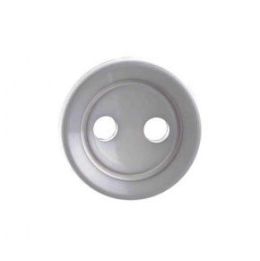 Knoop 692331 lichtgrijs 10 mm 7 stuks 