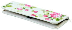 Breinaalden etui rozen met rits