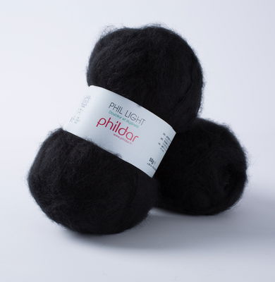Phildar Phil light Noir op=op uit collectie 