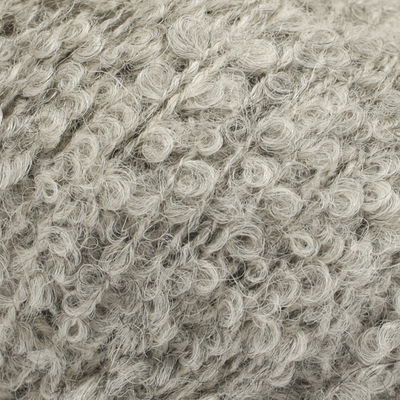 DROPS Alpaca boucle 5110 lichtgrijs mix
