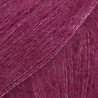 DROPS Kid silk 17 donkerroze lichte kern 