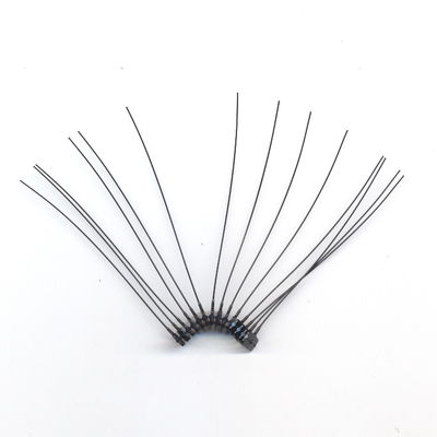 snorharen zwart ca 50 stuks 