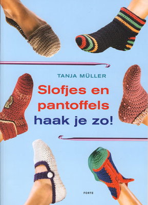 Slofjes en pantoffels haak je zo op=op 