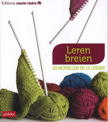 Marie claire - Leren breien op=op 
